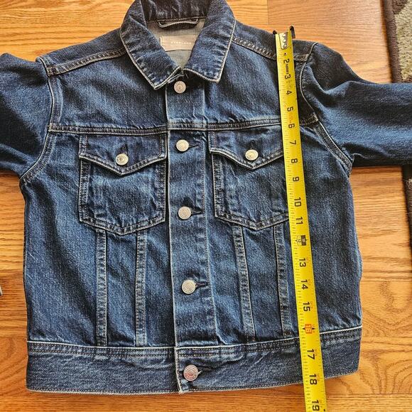Everlane The Shruken Denim Jean Jacket Size Small - Picture 5 of 7
